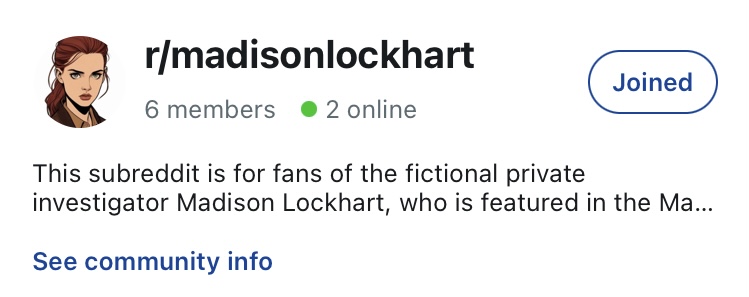 Come Join The Madison Lockhart Subreddit